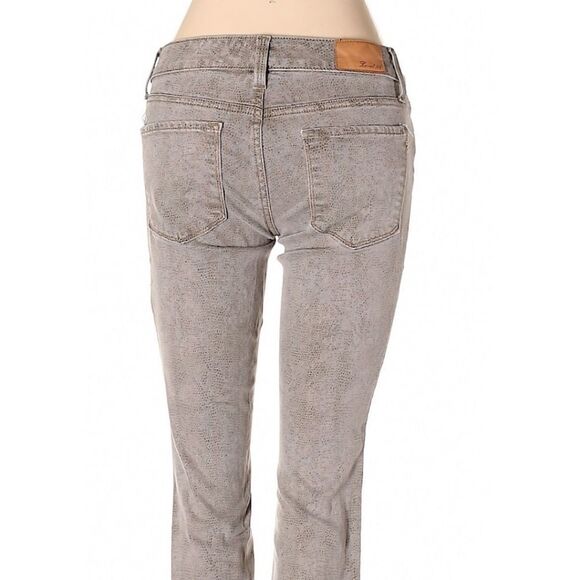 Anthropologie Level 99 Snake Skin Print Jeans - Picture 4 of 5